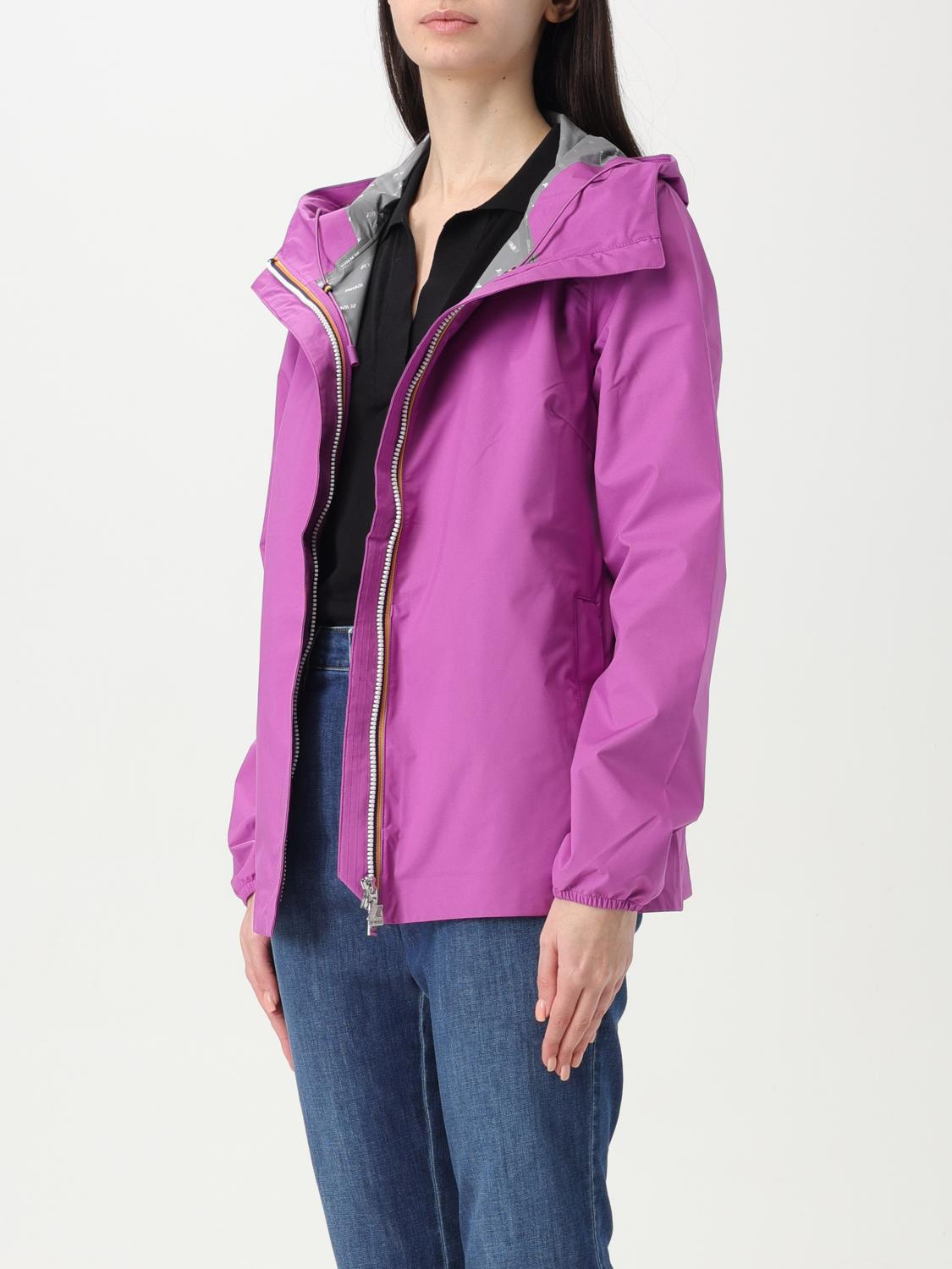 K-WAY CHAQUETA: Chaqueta mujer K-way, Violeta - Img 3