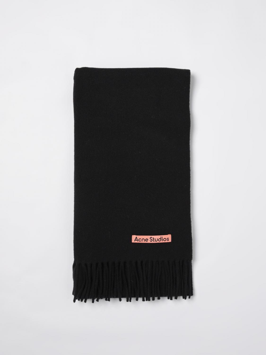 ACNE STUDIOS SCARF: Scarf men Acne Studios, Black - Img 1