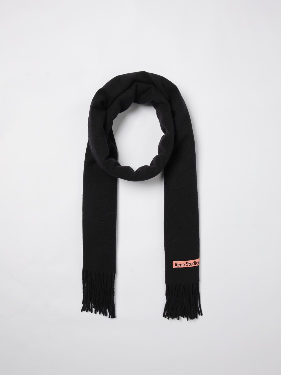 ACNE STUDIOS SCARF: Scarf men Acne Studios, Black - Img 2
