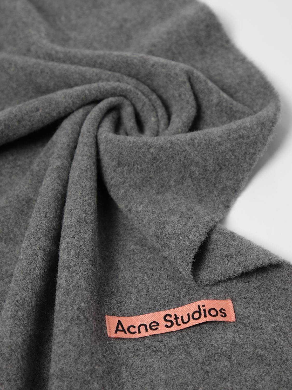 ACNE STUDIOS SCARF: Scarf men Acne Studios, Grey - Img 3