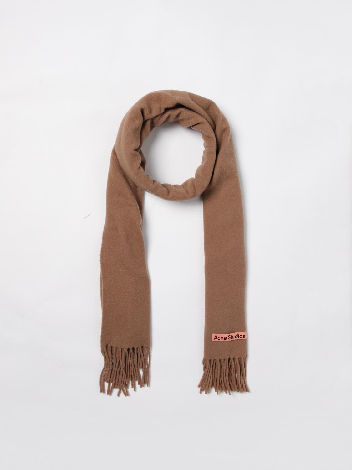 ACNE STUDIOS SCIARPA: Sciarpa Acne Studios in lana , Cammello - Img 2
