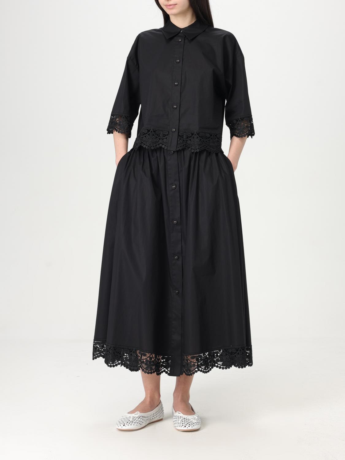 TWINSET CAMISA: Camisa mujer Twinset, Negro - Img 2