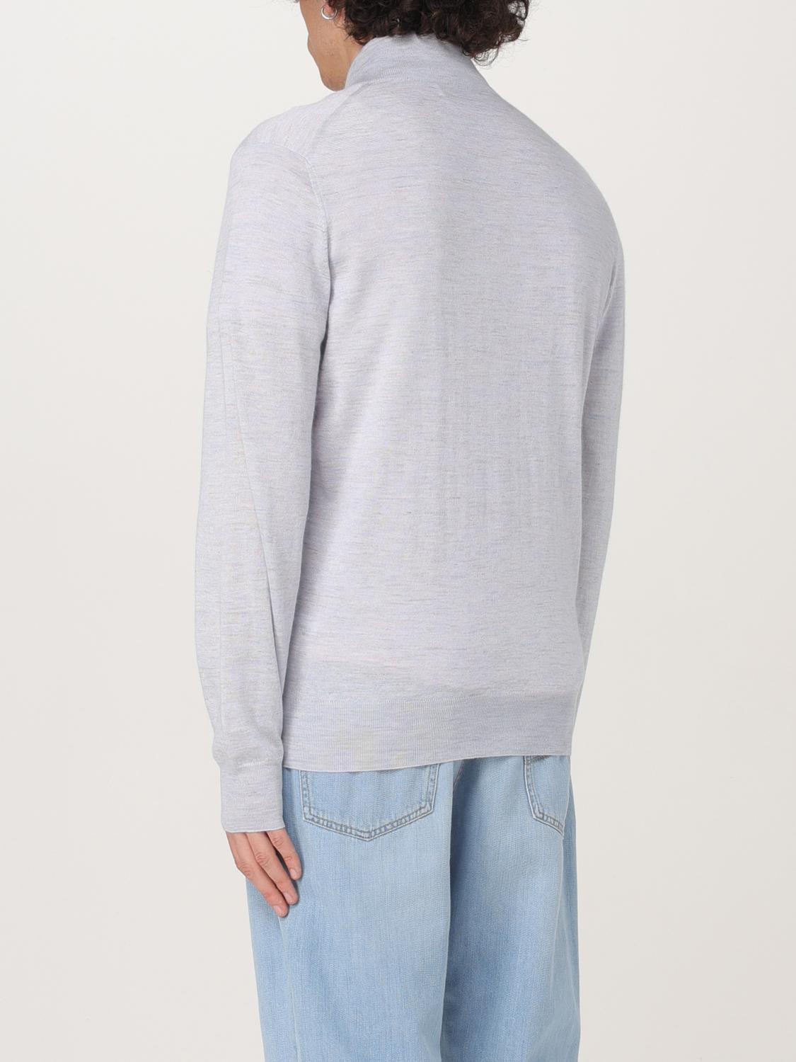 BRUNELLO CUCINELLI CÁRDIGAN: Jersey hombre Brunello Cucinelli, Azul Oscuro - Img 3