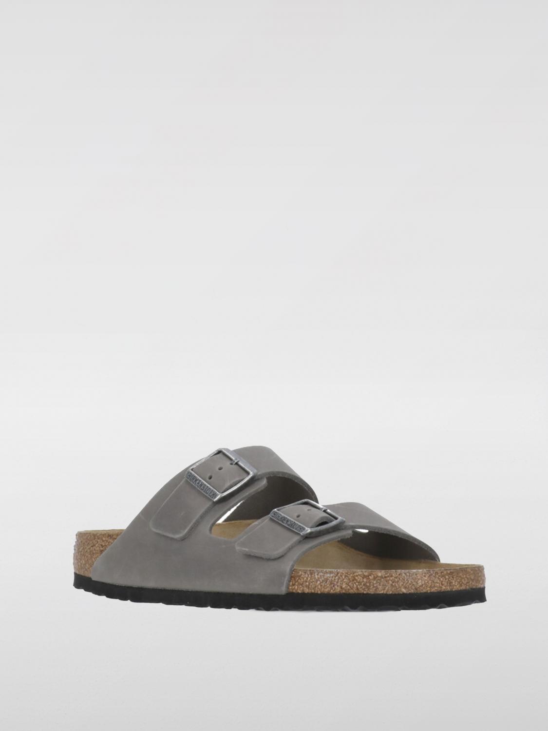 BIRKENSTOCK SANDALS: Sandals men Birkenstock, Grey - Img 3