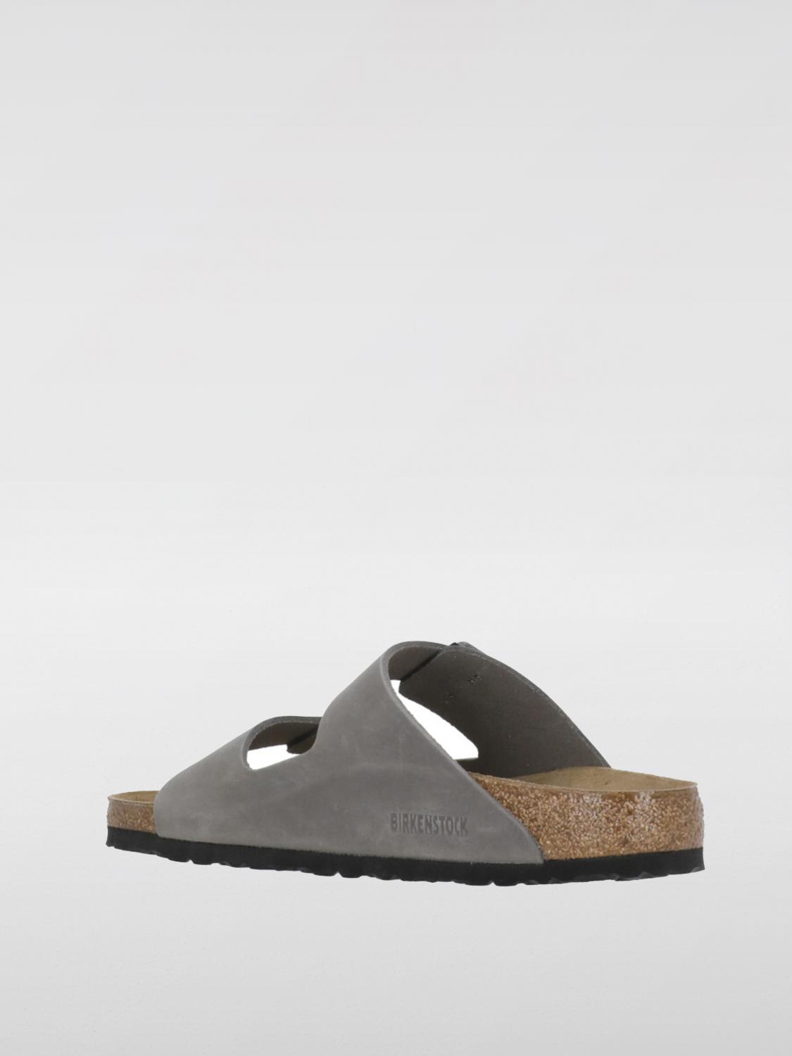 BIRKENSTOCK SANDALS: Sandals men Birkenstock, Grey - Img 4