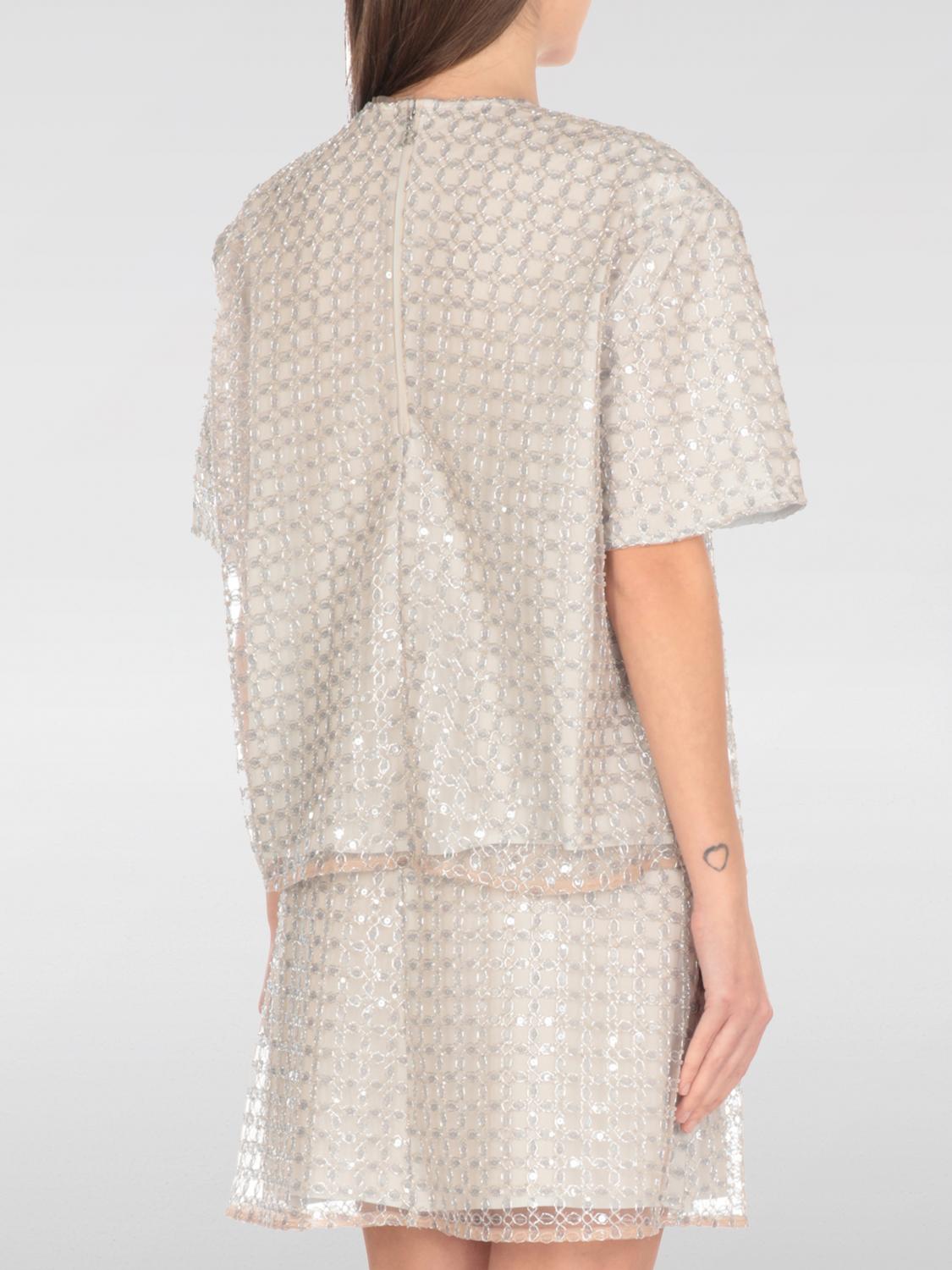 ROTATE TOP: Camiseta mujer Rotate, Beige - Img 2