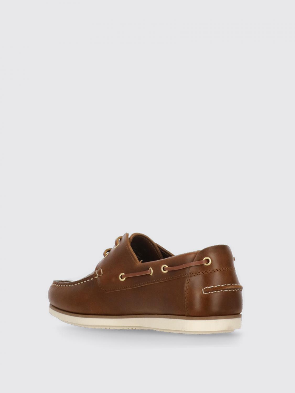 BARBOUR MOCASSINI: Mocassino da barca Wake Barbour in nabuk , Bruciato - Img 3