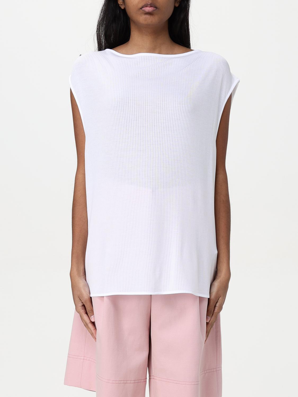 BOSS TOP: Jersey mujer Boss, Blanco - Img 1