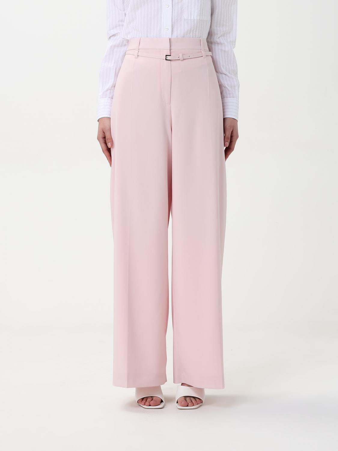 BOSS PANTALONI: Pantalone classico Boss in lana , Rosa - Img 1