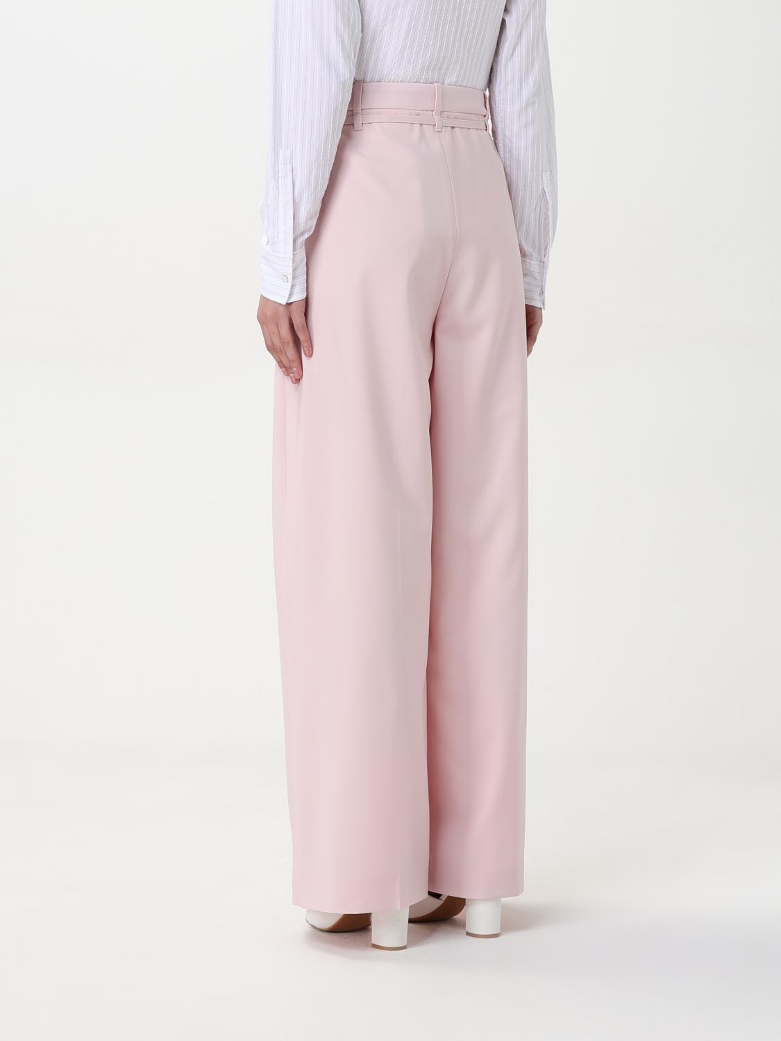 BOSS PANTALONI: Pantalone classico Boss in lana , Rosa - Img 3