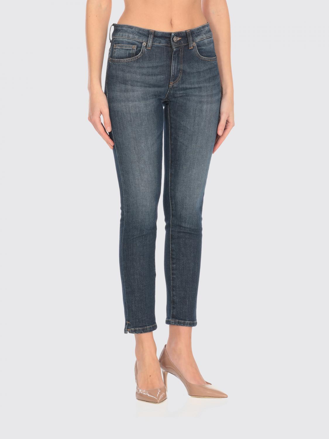 DONDUP JEANS: Pantalón mujer Dondup, Azul Oscuro - Img 1