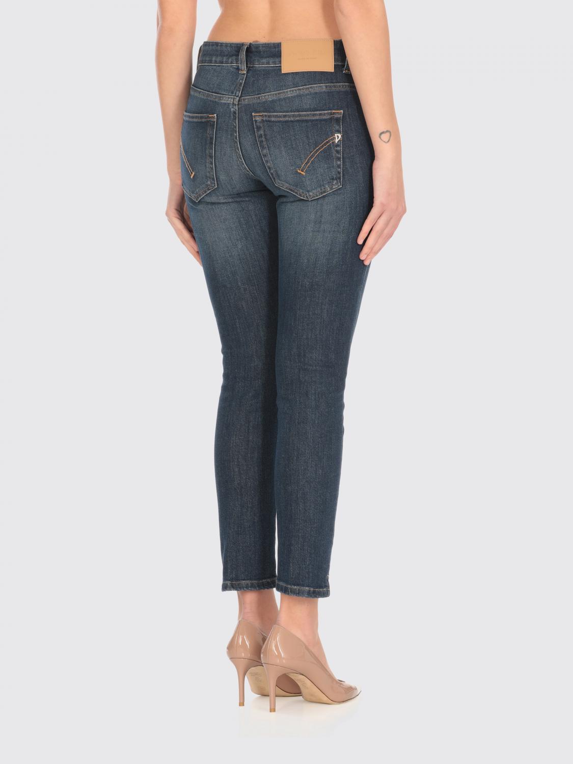 DONDUP JEANS: Pantalón mujer Dondup, Azul Oscuro - Img 3