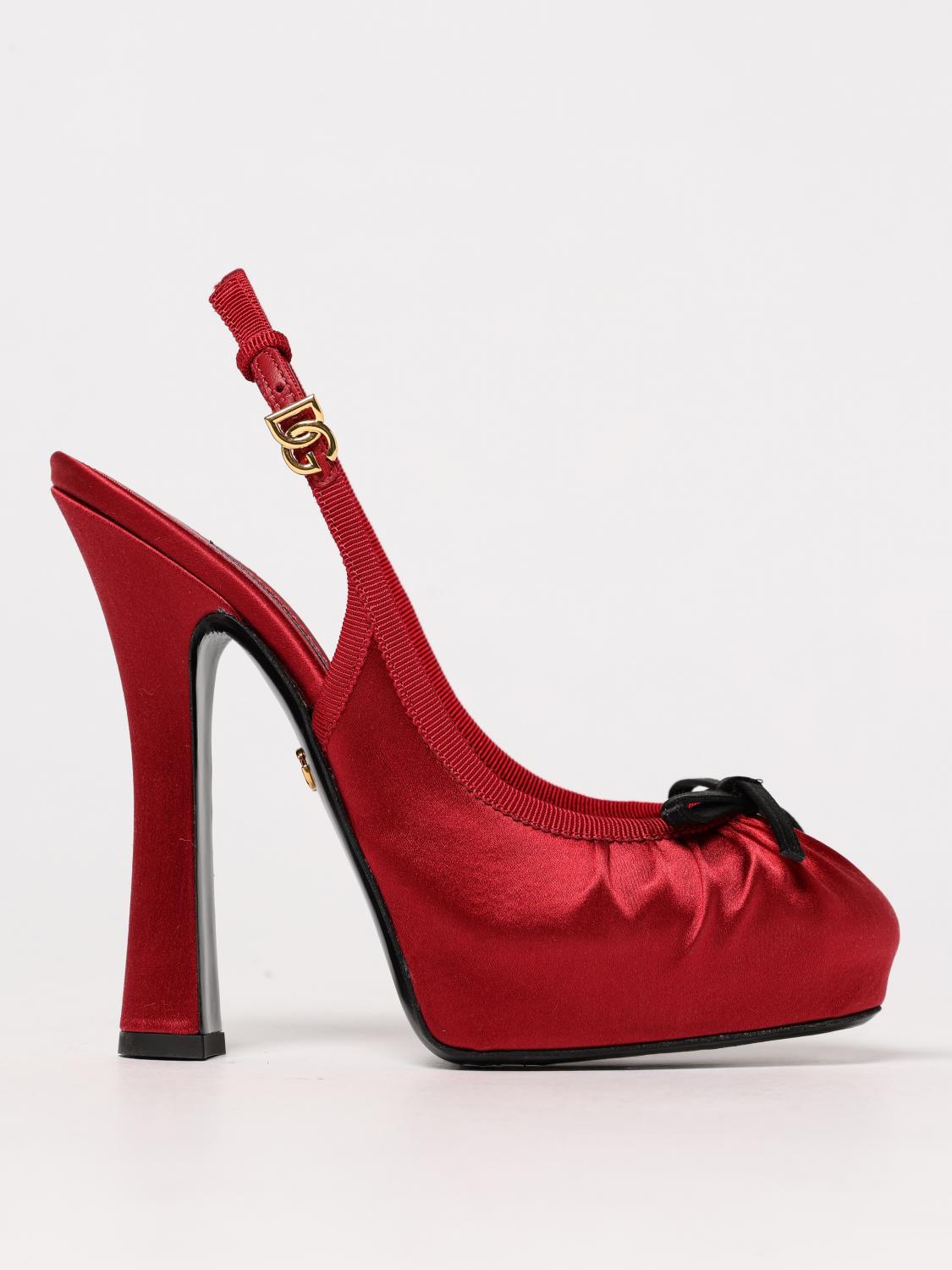 DOLCE & GABBANA PUMPS: Pumps damen Dolce & Gabbana, Rot - Img 1