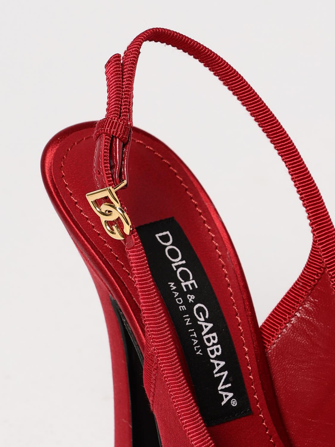 DOLCE & GABBANA PUMPS: Pumps damen Dolce & Gabbana, Rot - Img 4