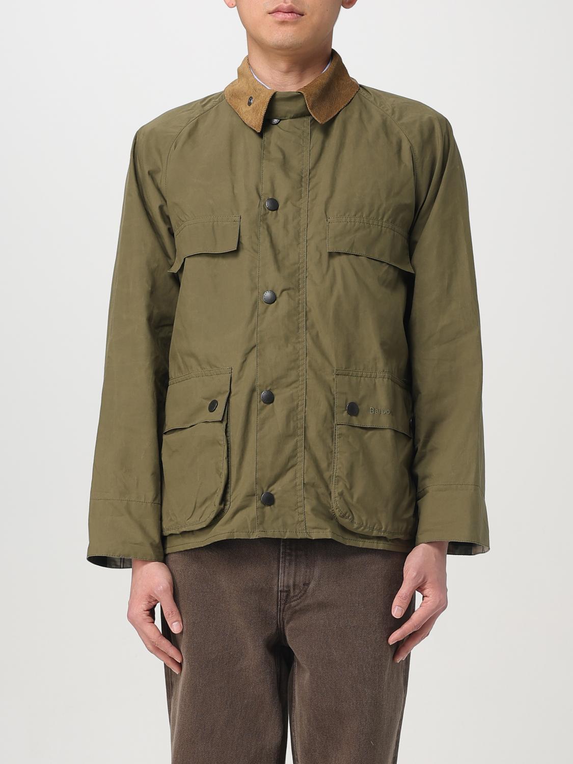 BARBOUR 外套: 西服外套 男士 Barbour, 绿色 - Img 1