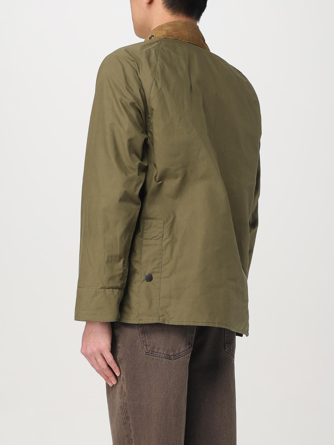 BARBOUR 外套: 西服外套 男士 Barbour, 绿色 - Img 2