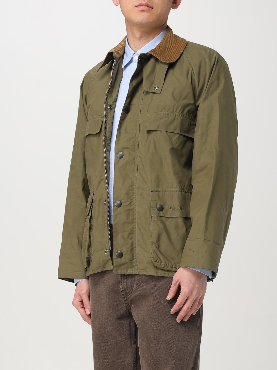 BARBOUR 外套: 西服外套 男士 Barbour, 绿色 - Img 3