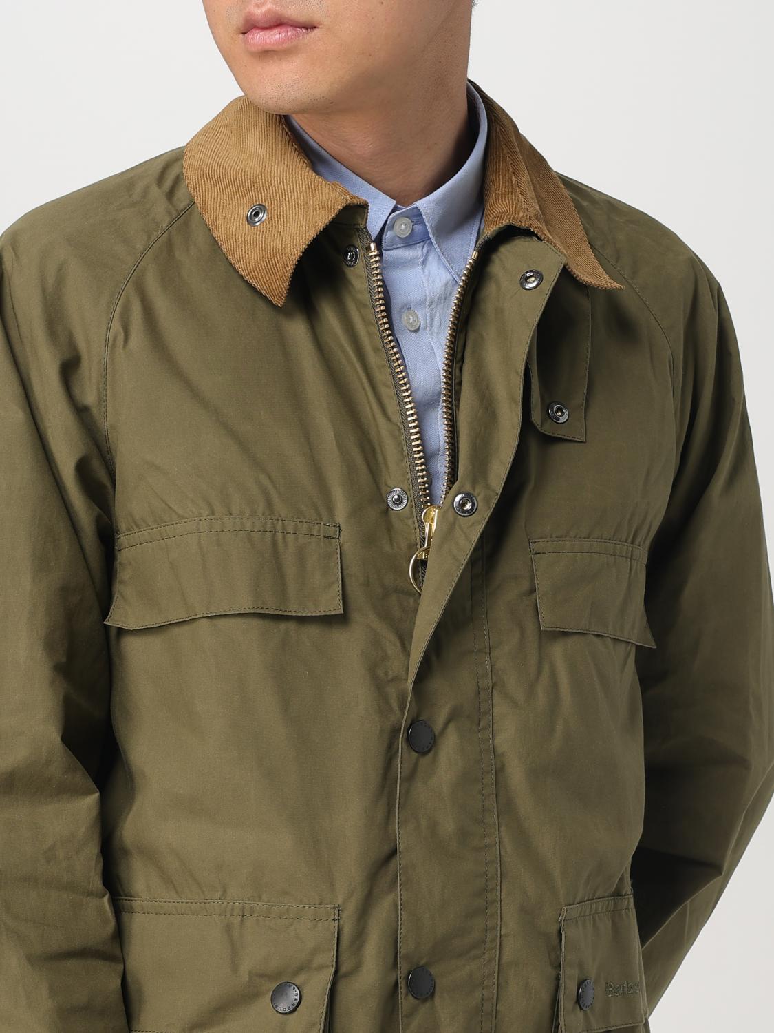 BARBOUR 外套: 西服外套 男士 Barbour, 绿色 - Img 4