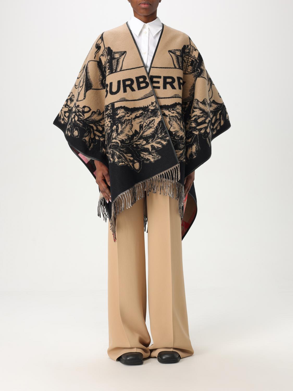 Burberry Scarf woman - Beige | 8074875 | GIGLIO.COM