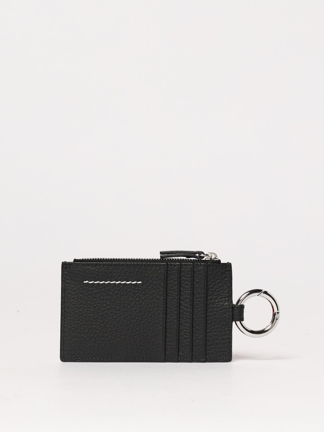 MM6 MAISON MARGIELA: Wallet woman - Black | Mm6 Maison Margiela 