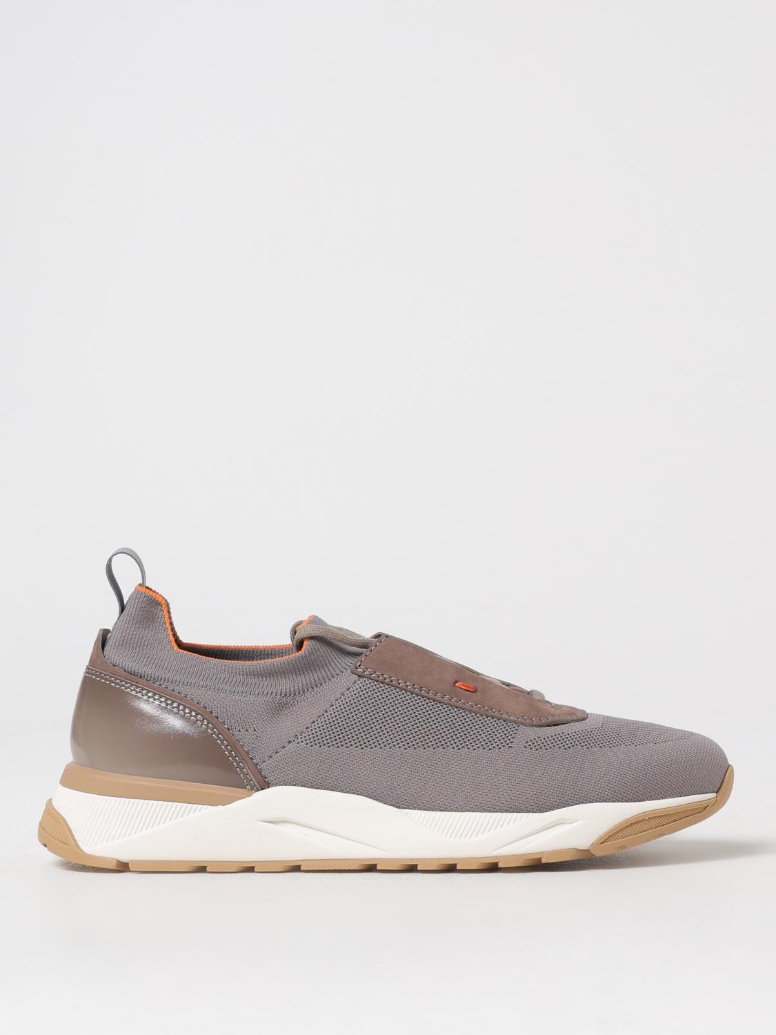 SANTONI BASKETS: Baskets homme Santoni, Gris - Img 1
