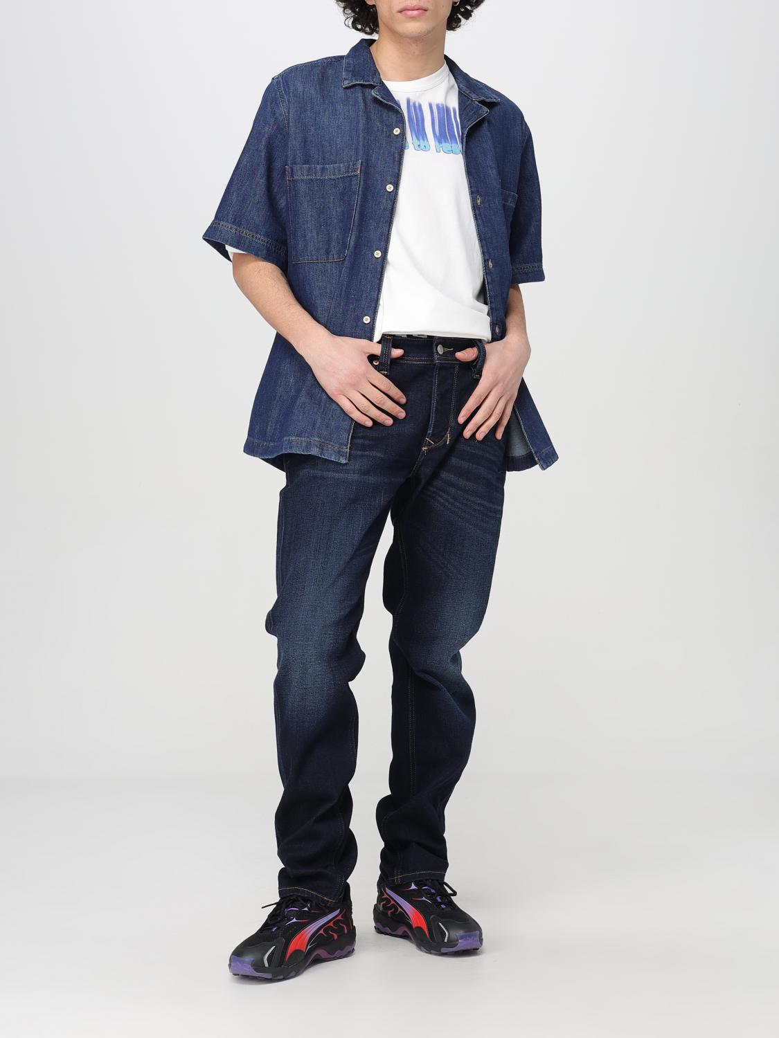 DIESEL JEANS: Jeans Diesel in denim , Blue - Img 2
