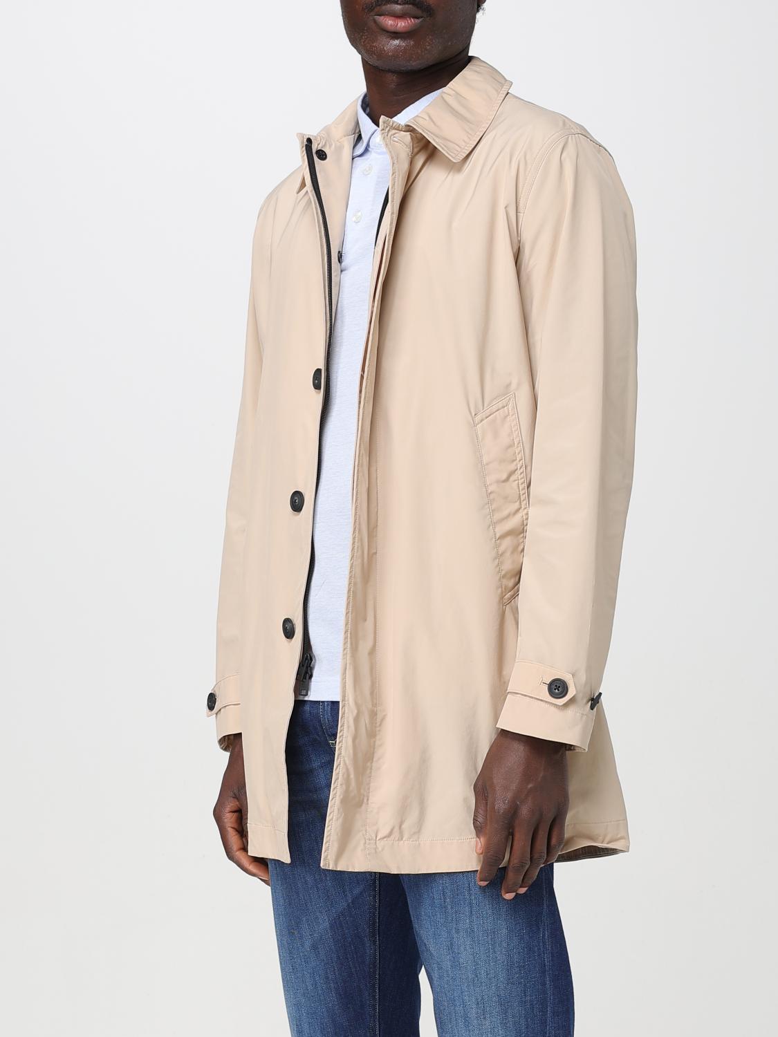 WOOLRICH JACKET: Coat men Woolrich, Beige - Img 3