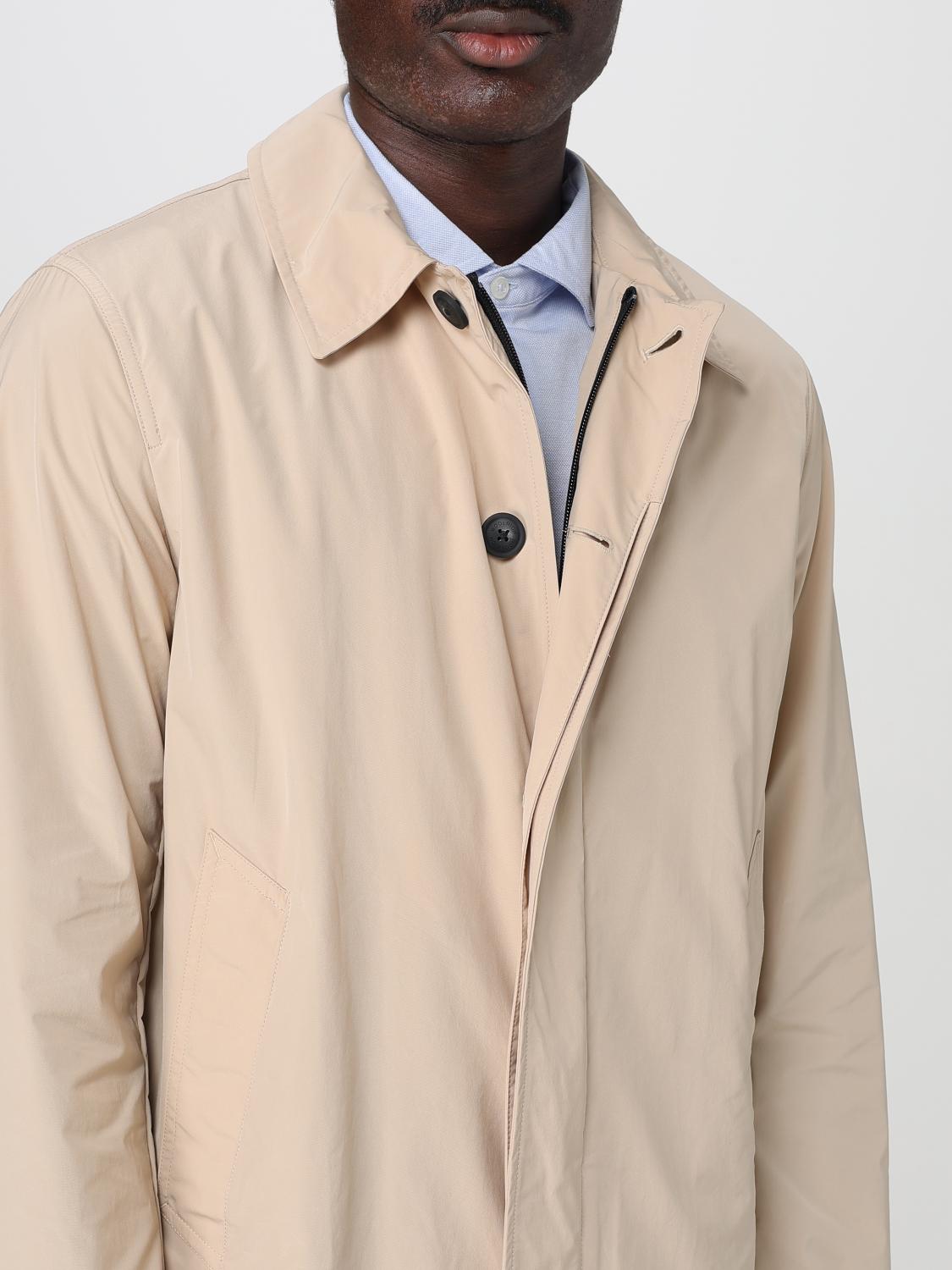 WOOLRICH JACKET: Coat men Woolrich, Beige - Img 4