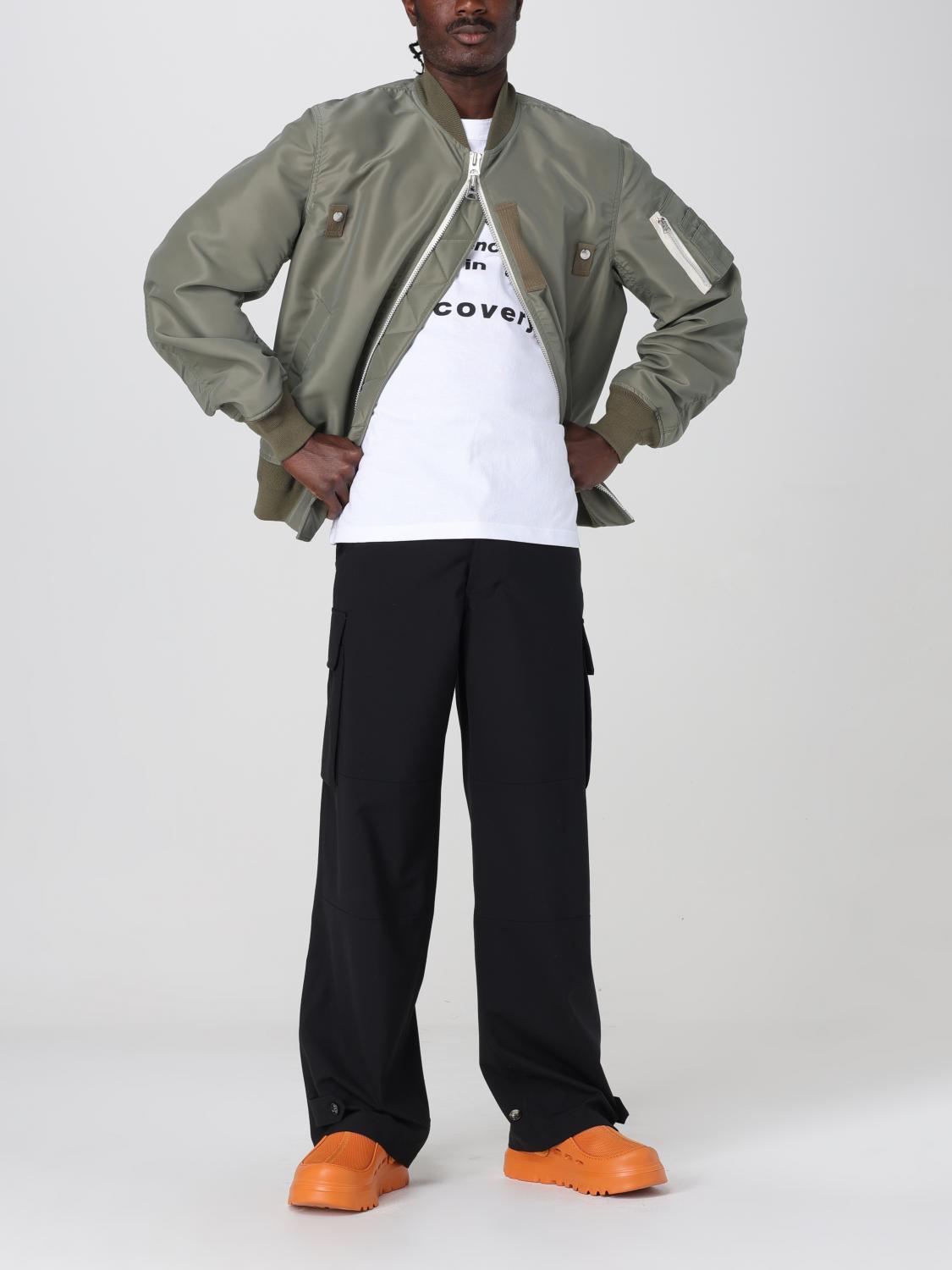 SACAI JACKET: Jacket men Sacai, Kaki - Img 2