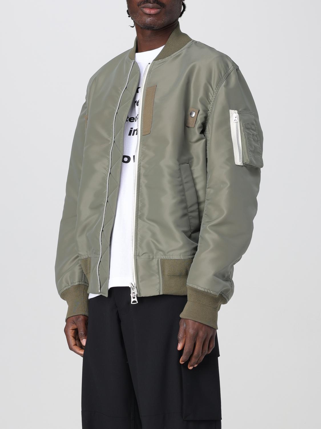 SACAI JACKET: Jacket men Sacai, Kaki - Img 4