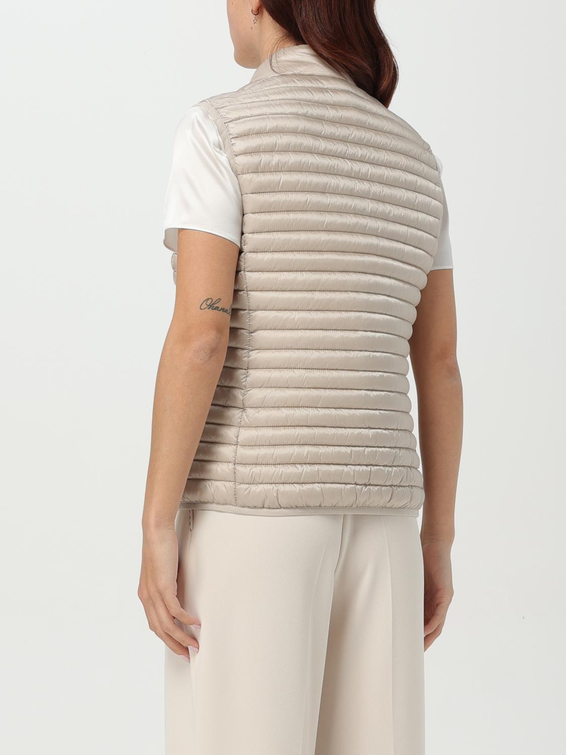 SAVE THE DUCK CHALECO: Chaleco mujer Save The Duck, Beige - Img 2