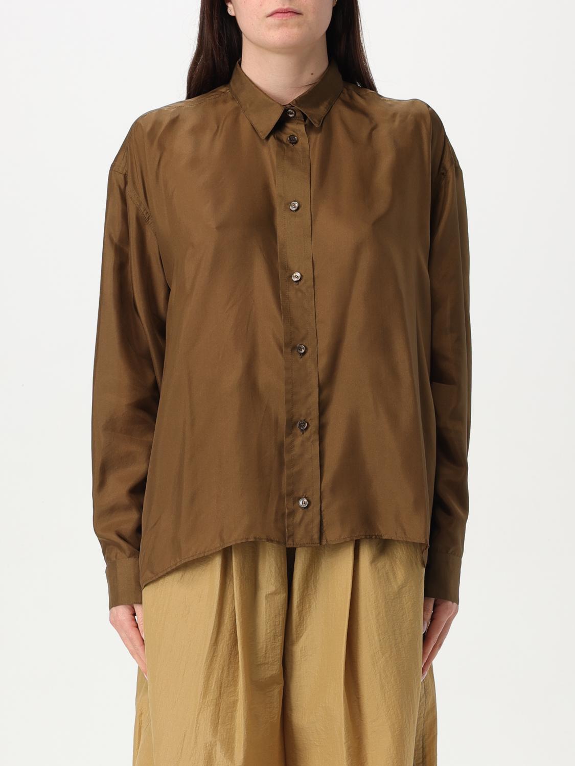 MALIPARMI CAMISA: Camisa mujer Maliparmi, Azul Oscuro - Img 1