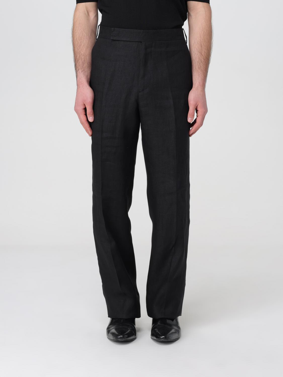 LARDINI パンツ: パンツ メンズ Lardini, ブラック - Img 1