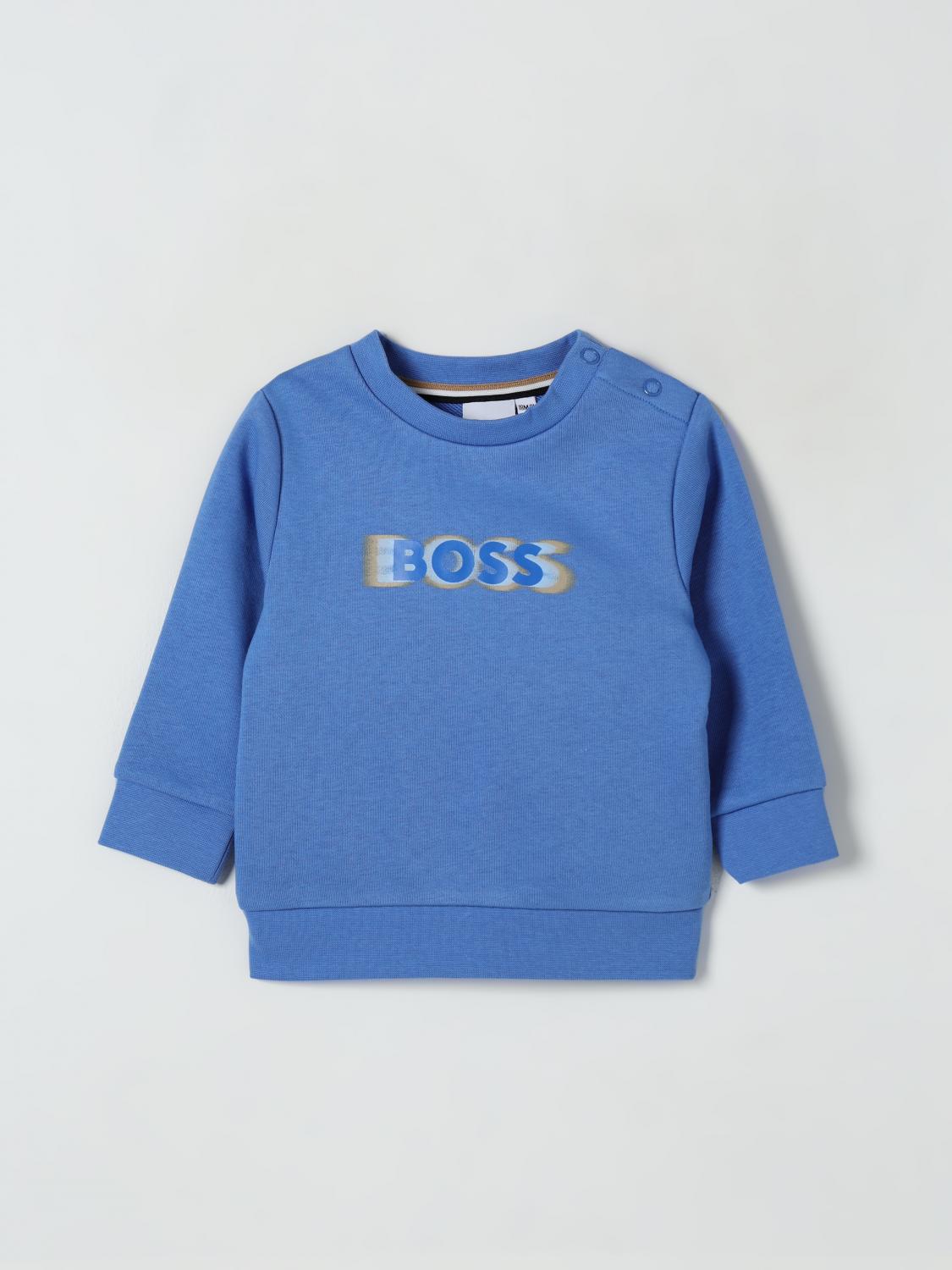 BOSS PULLOVER: Pullover kinder Boss, Blau - Img 1