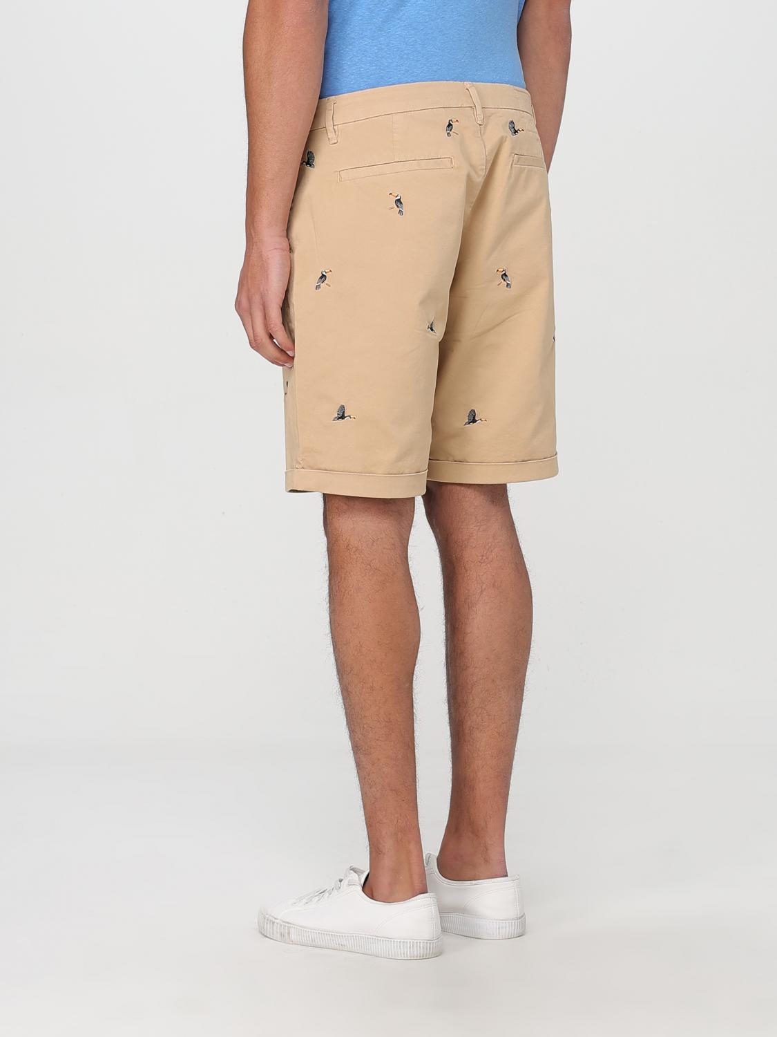 SUN68 SHORTS: Short men SUN68, Beige - Img 2