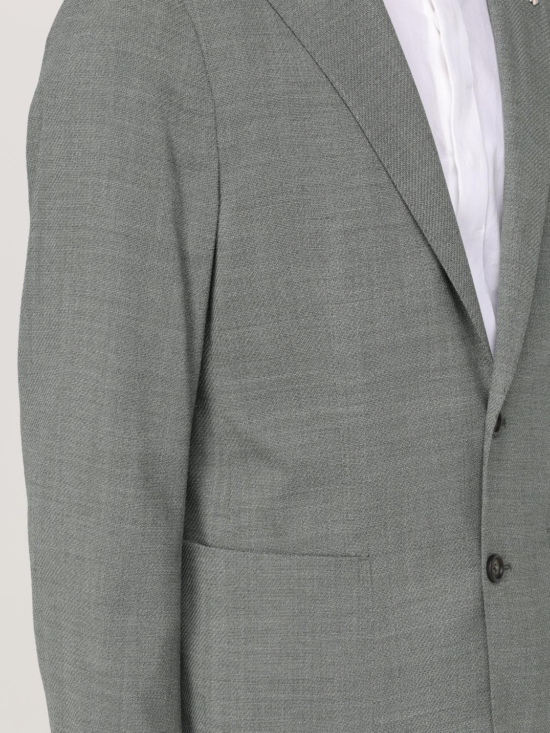 MANUEL RITZ BLAZER: Jacket men Manuel Ritz, Green - Img 4