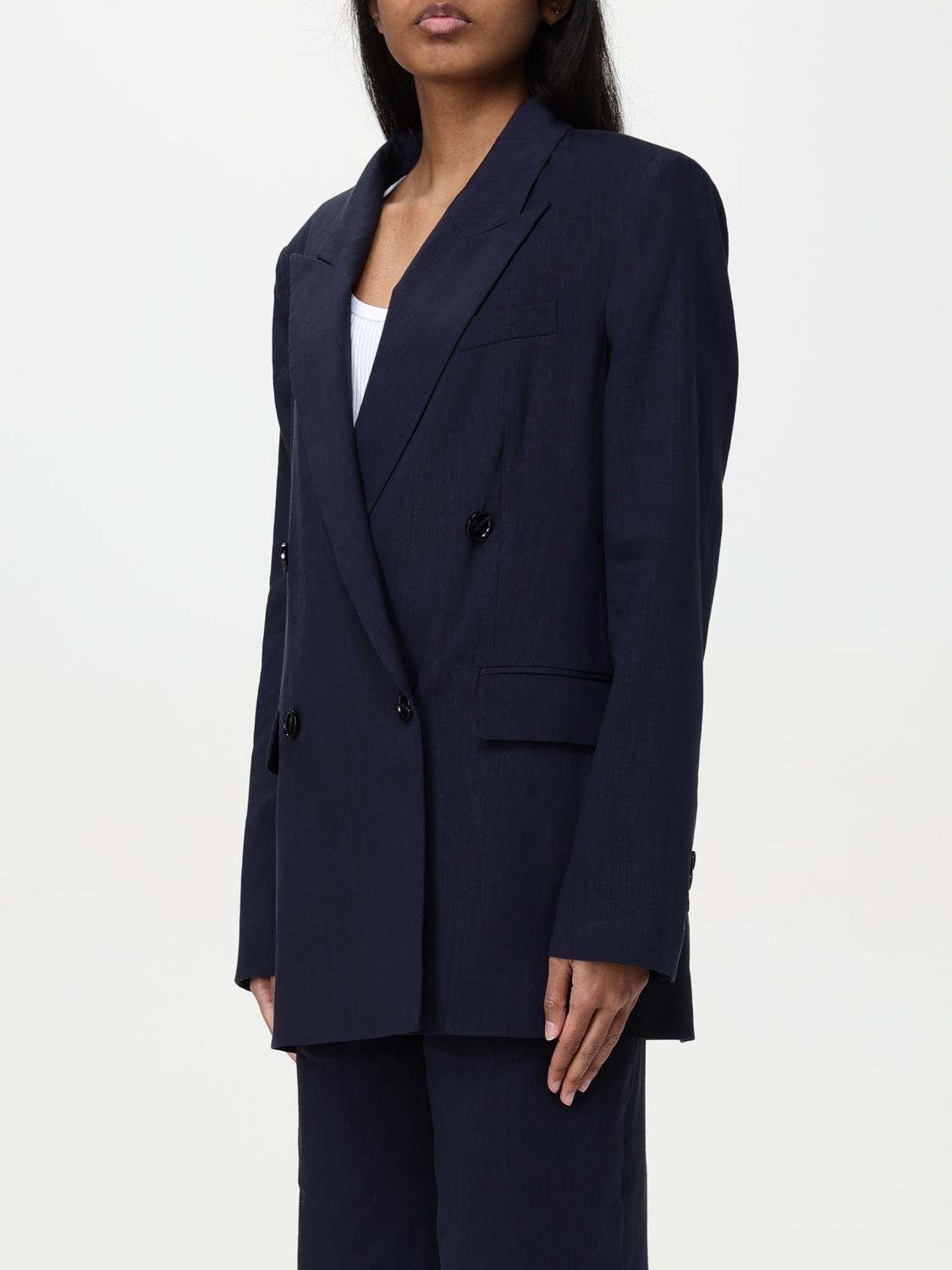 BOSS AMERICANA: Chaqueta mujer Boss, Azul Oscuro - Img 4