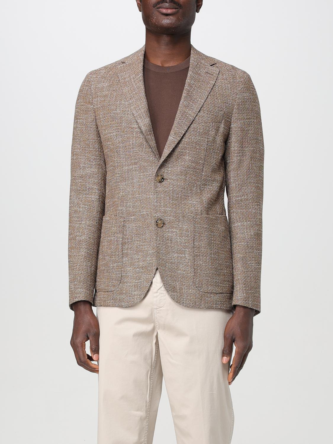 BOSS BLAZER: Jacket men Boss, Brown - Img 1