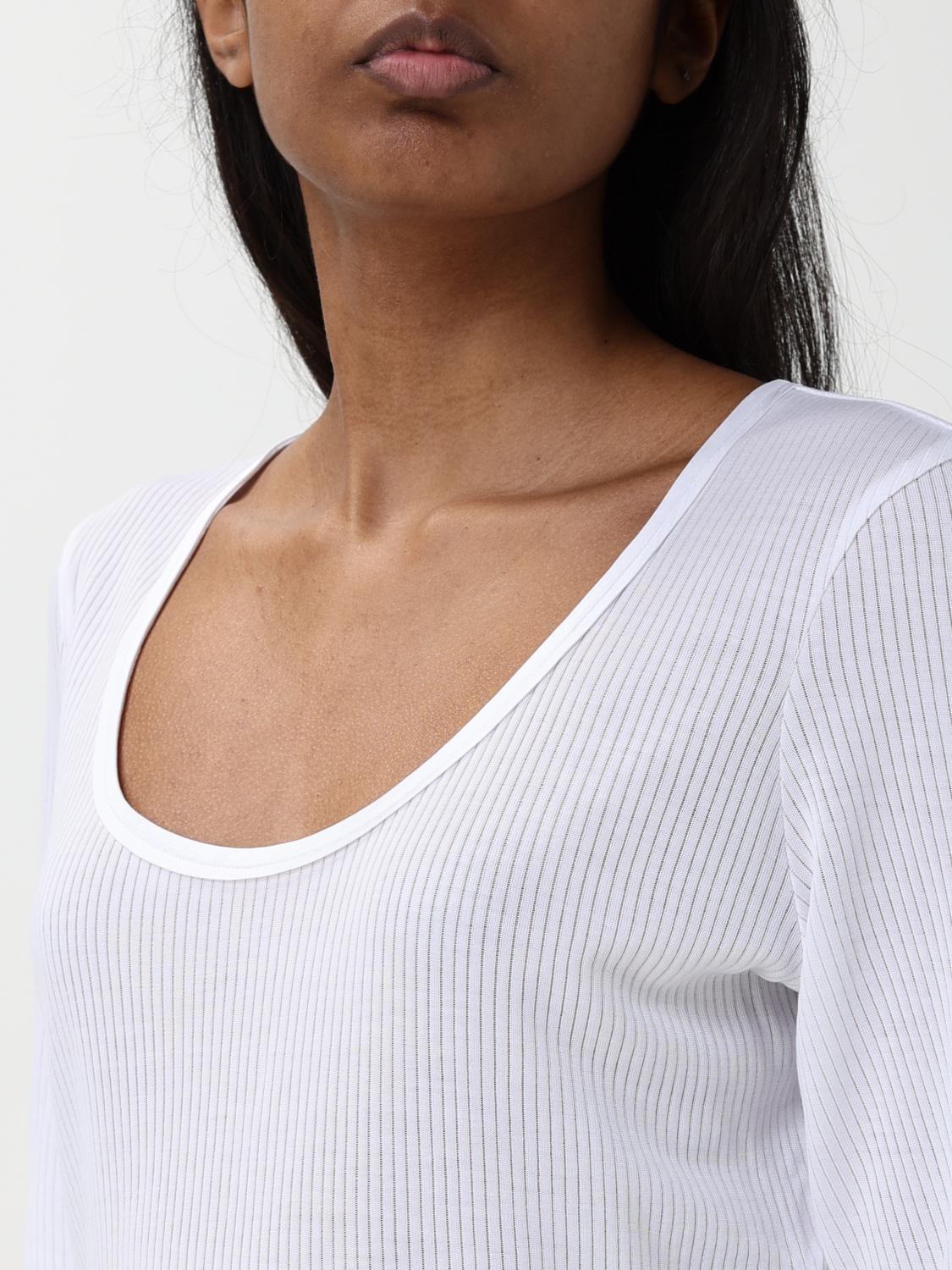 BOSS T-SHIRTS: Pullover damen Boss, Weiß - Img 3