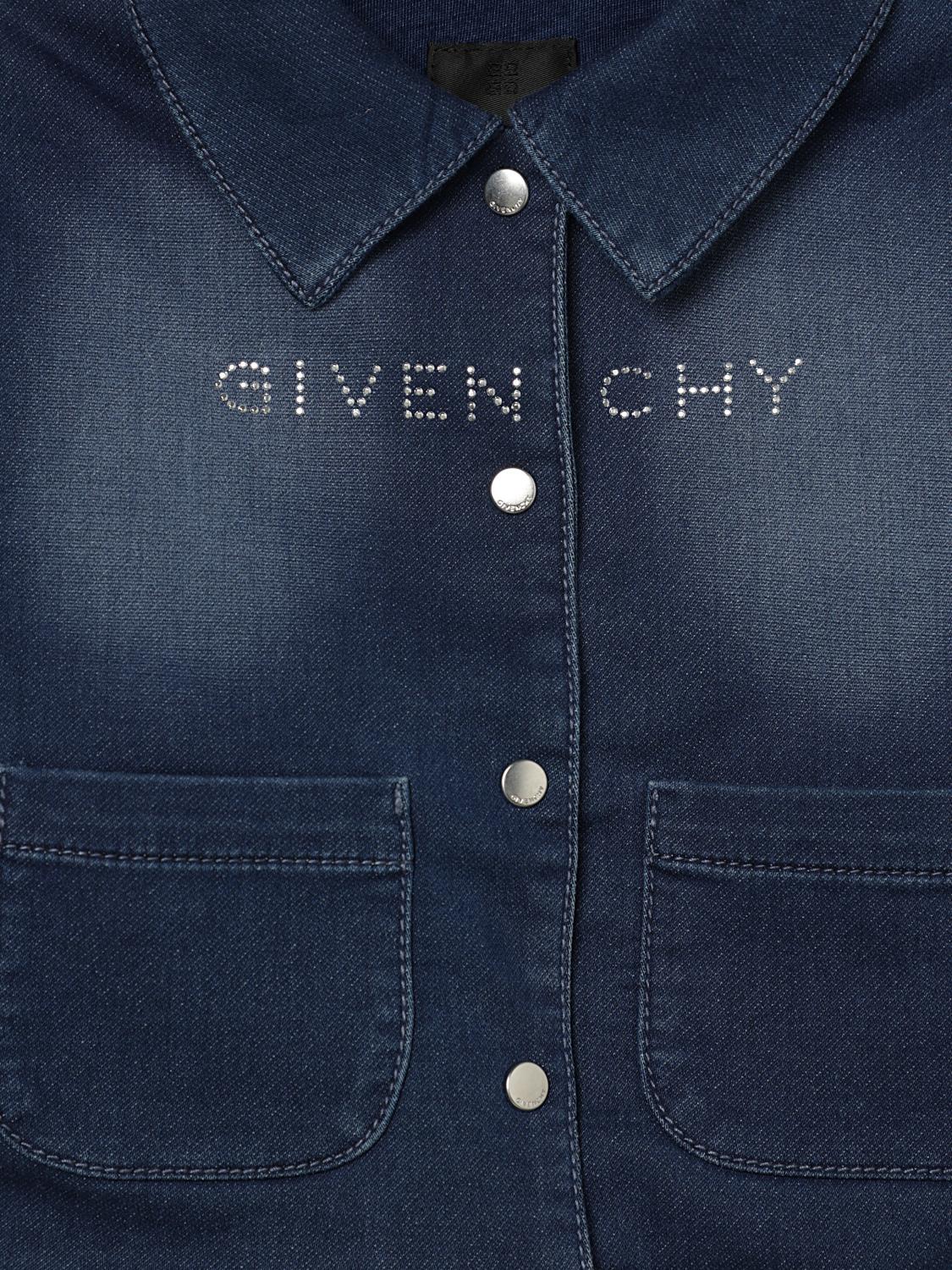 GIVENCHY JACKET: Jacket kids Givenchy, Blue - Img 3