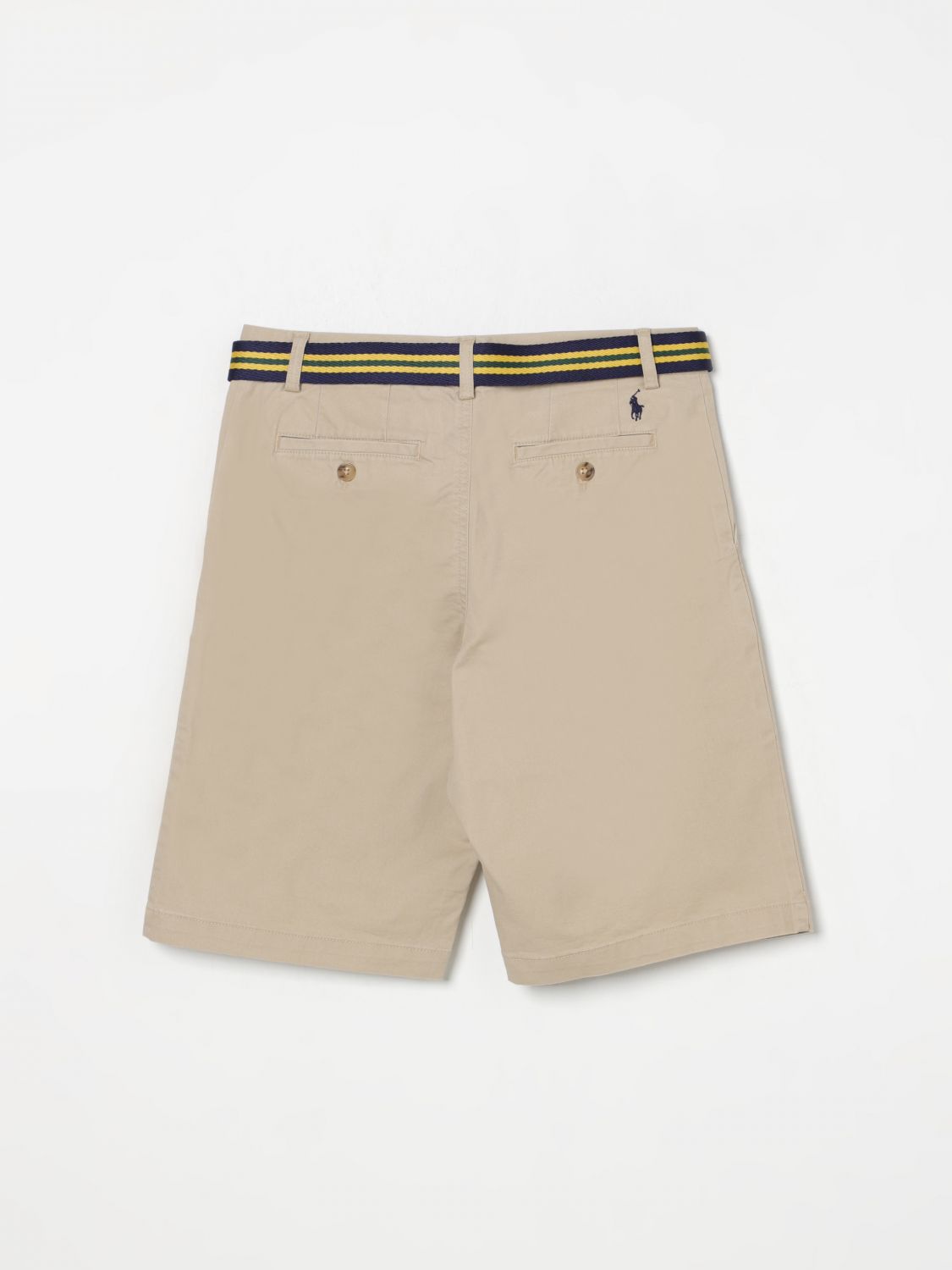 POLO RALPH LAUREN SHORTS: Shorts kids Polo Ralph Lauren, Beige - Img 2