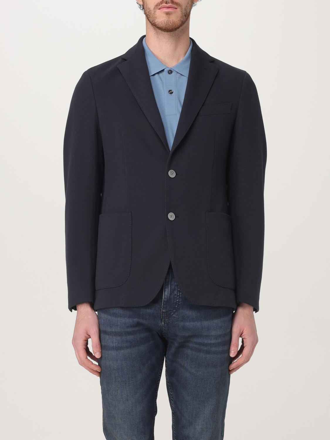 BOSS BLAZER: Jacket men Boss, Blue - Img 1