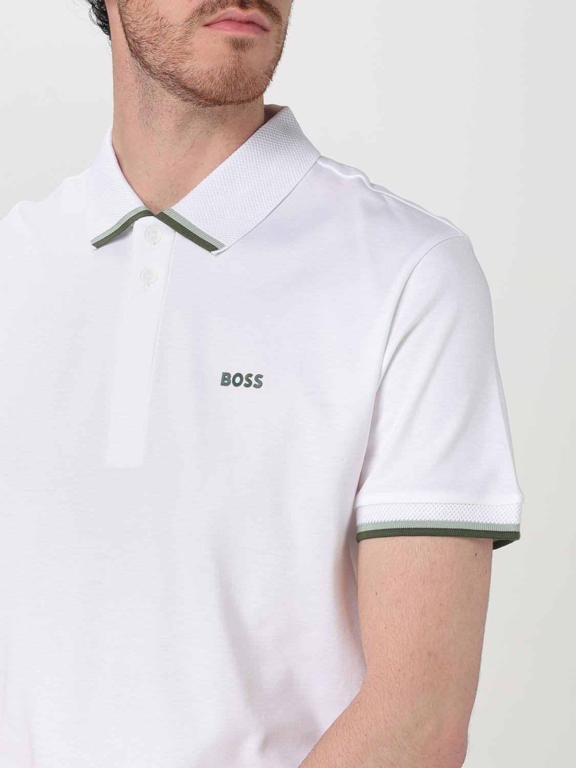 BOSS POLO: Polo herren Boss, Weiß - Img 3