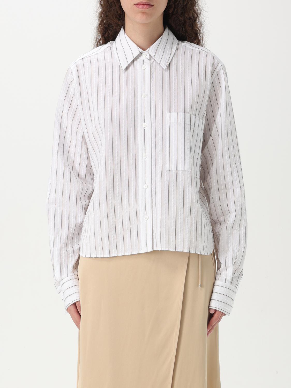 BOSS CAMICIA: Camicia Boss in cotone a righe , Bianco - Img 1