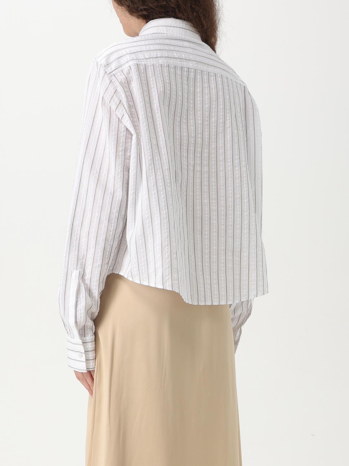 BOSS CAMICIA: Camicia Boss in cotone a righe , Bianco - Img 2