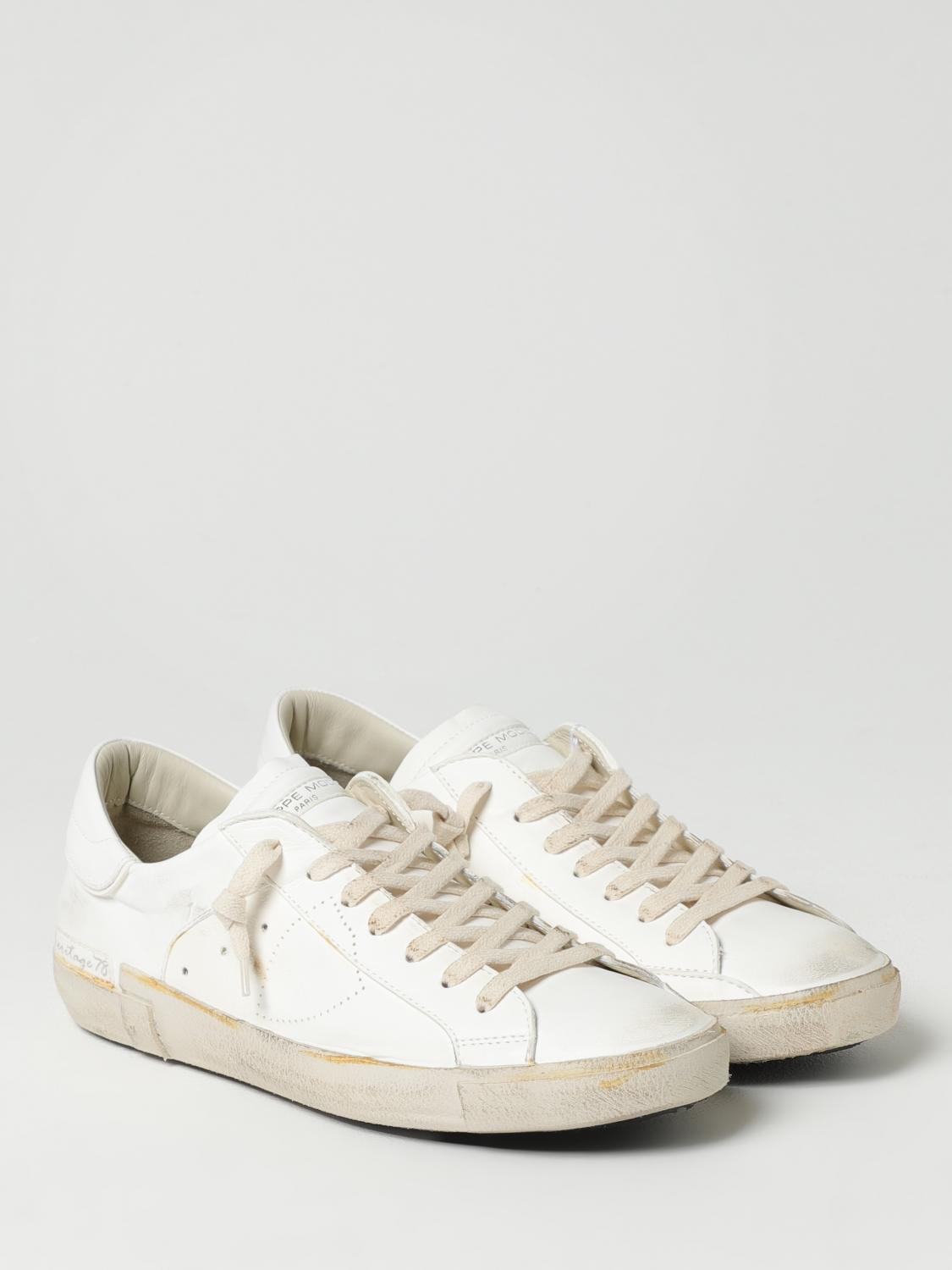 PHILIPPE MODEL SNEAKERS: Sneakers men Philippe Model, White - Img 2