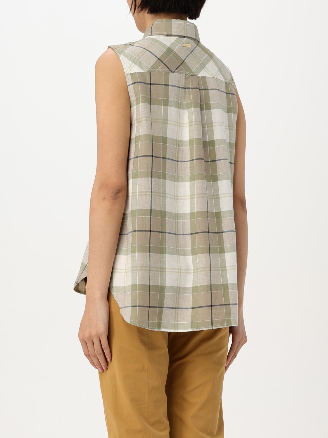 BARBOUR HEMDBLUSE: Hemdbluse damen Barbour, Grün - Img 2
