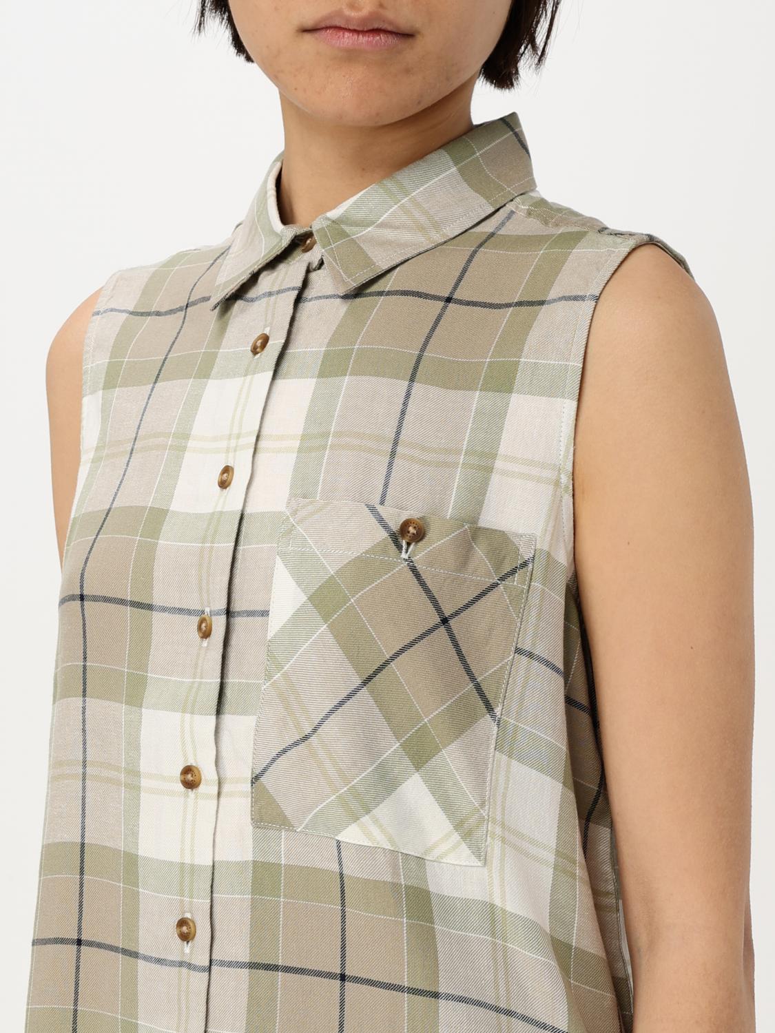 BARBOUR HEMDBLUSE: Hemdbluse damen Barbour, Grün - Img 3
