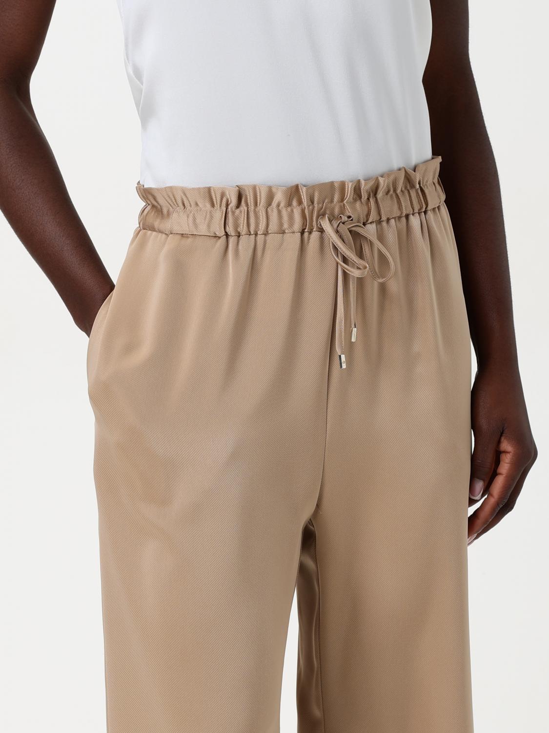 SIMONA CORSELLINI PANTS: Pants woman Simona Corsellini, Beige - Img 3