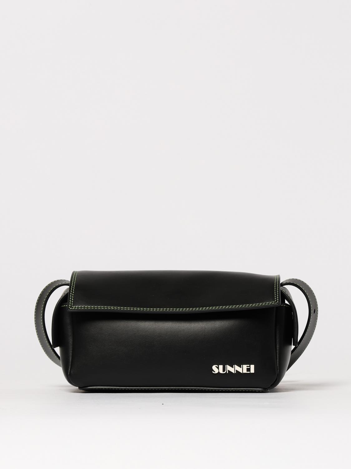 Sunnei Crossbody bags woman - Black | ACCXBAG063D | GIGLIO.COM